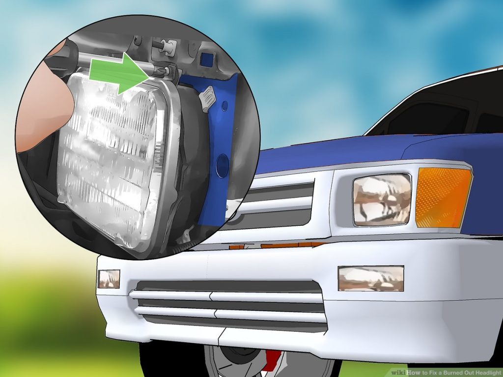 change a headlight