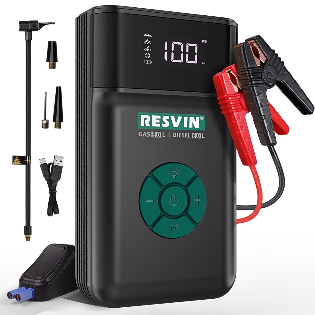 jump starter with air compressor