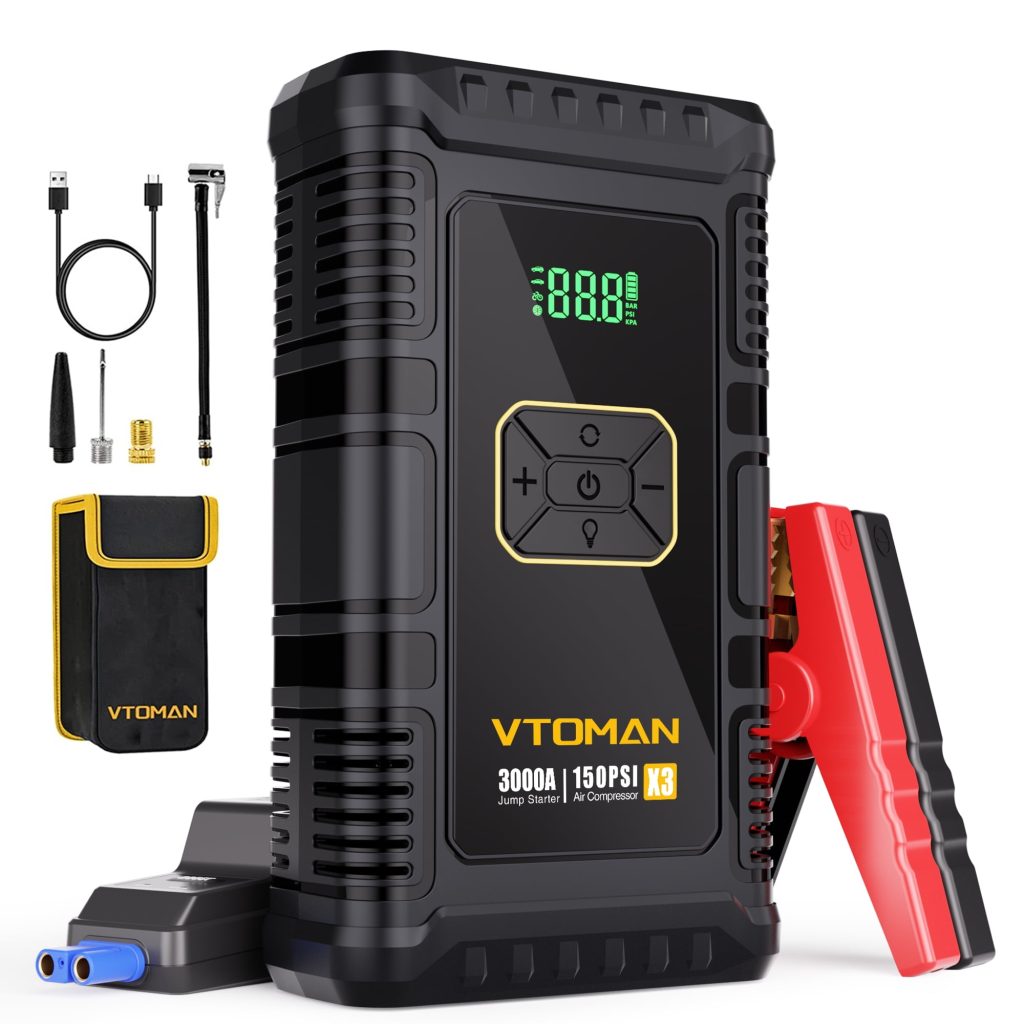 jump starter with air compressor