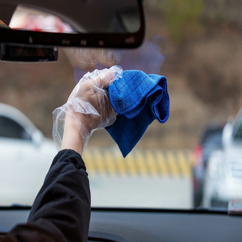 remove sticker from car window