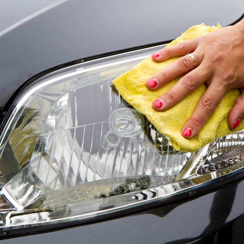 Headlight cleaning hacks