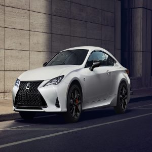 Lexus two door sports car