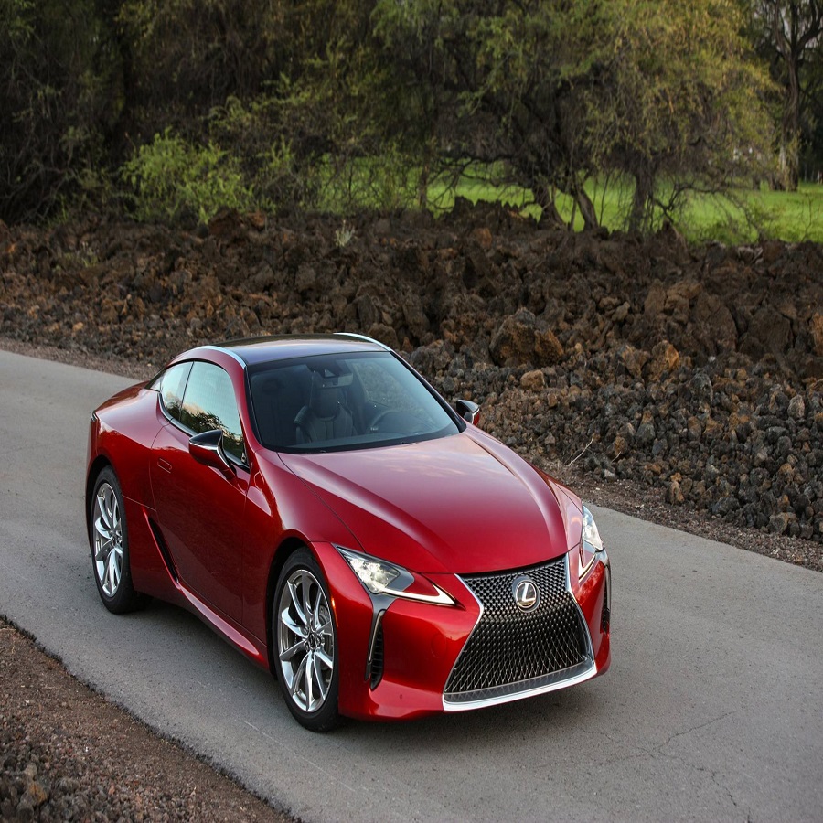 Lexus two door sports car