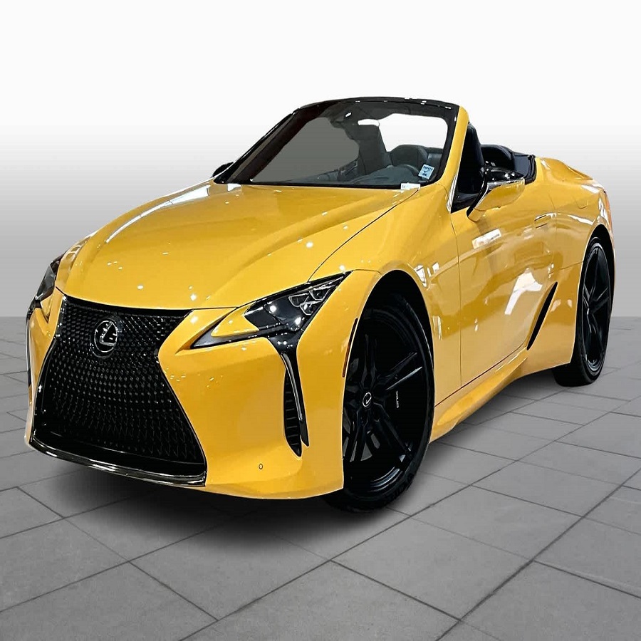 Lexus two door sports car