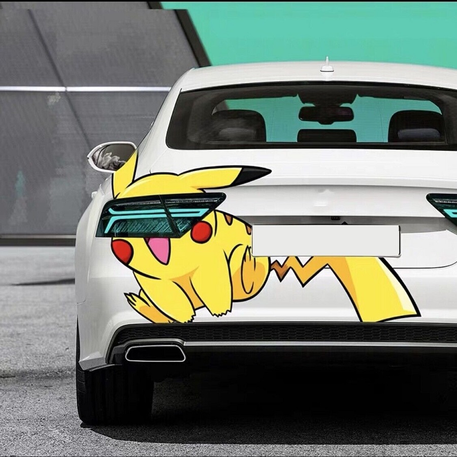 Pikachu Car Sticker