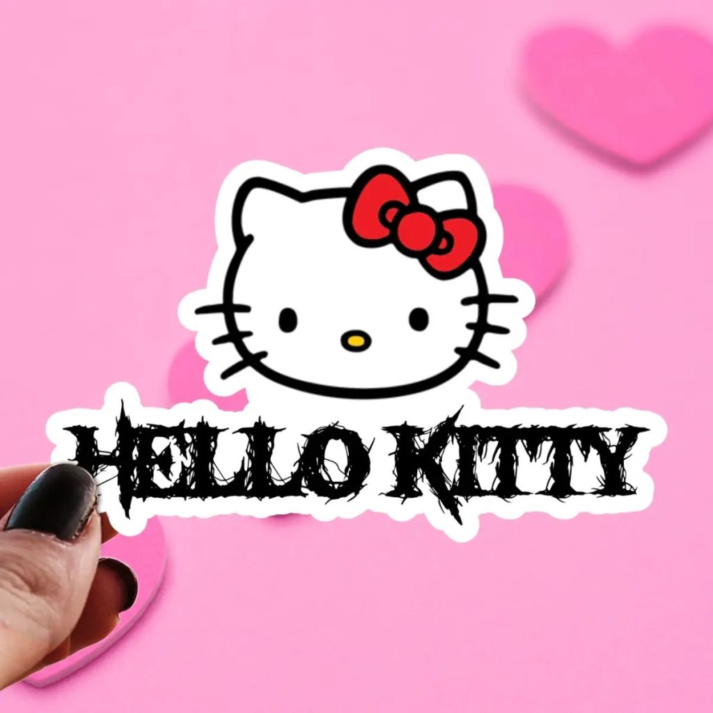 hello kitty car stickers