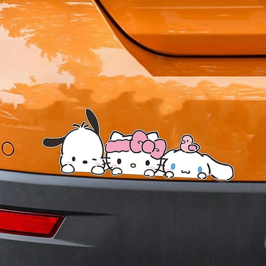 hello kitty car stickers